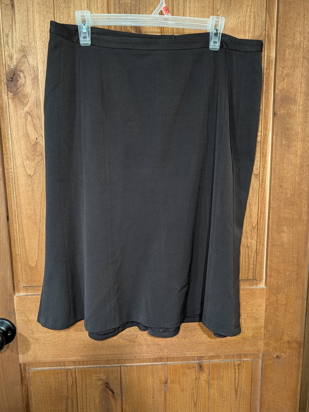 Lane Bryant Dark Brown A-Line Skirt